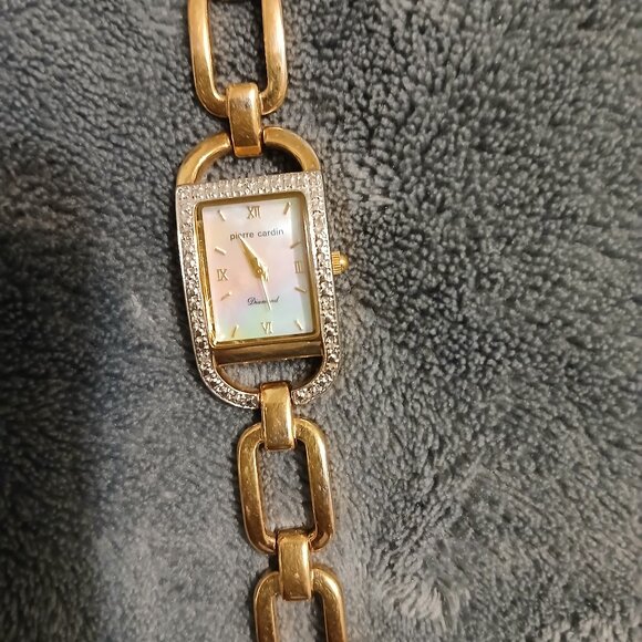 Vintage Pierre Cardin Working Gold Link Watch Excellent Condition - Picture 2 of 9